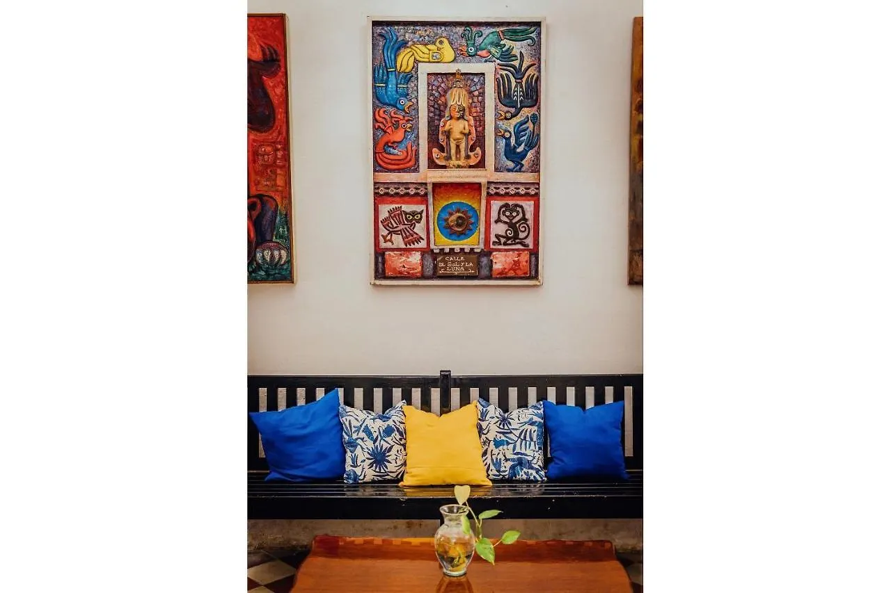 Semesterbostad La Morada Gallery House In Downtown Mérida Mexiko