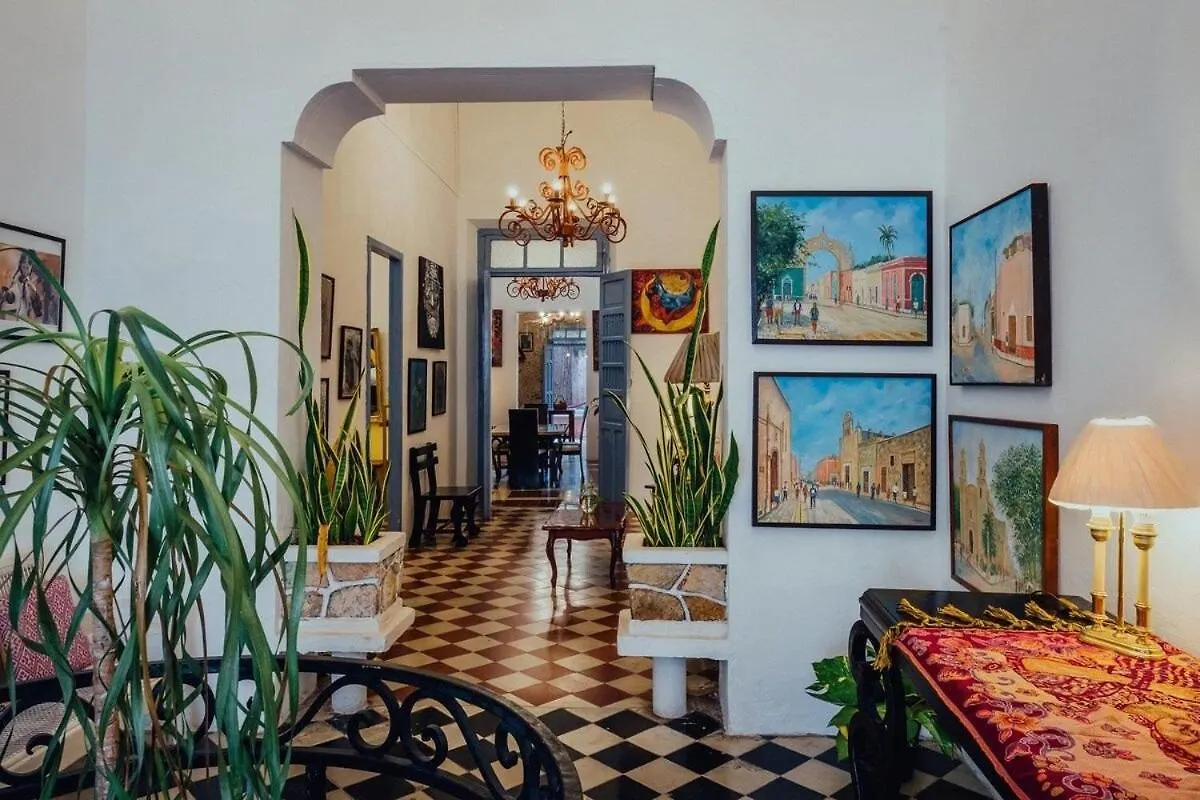 Semesterbostad La Morada Gallery House In Downtown Mérida
